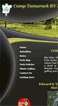 Mobile Screenshot of camptamarackrv.com